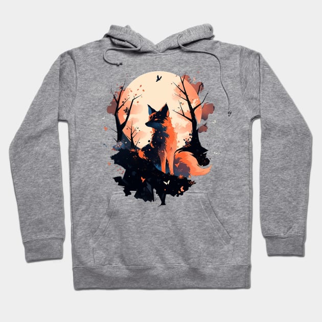 fox Hoodie by skatermoment